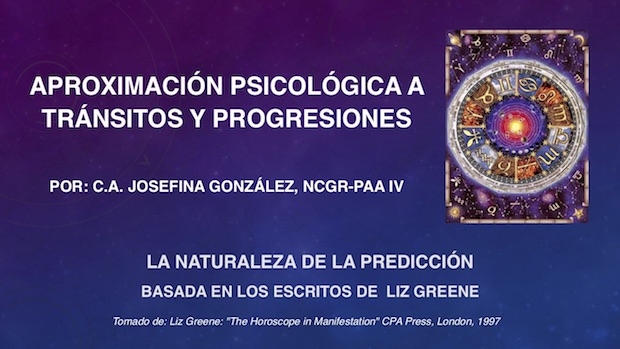 64.- Aproximación psicológica a tránsitos y progresiones - Noviembre 2018