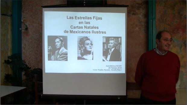 Manifestación de estrellas fijas en las cartas natales de mexicanos ilustres